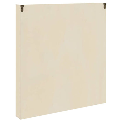 vidaXL Wall Display Case Wall-Mounted Beige 40 x 4.5 x 43 cm