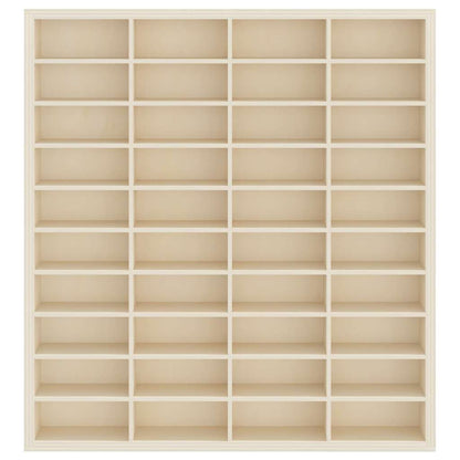 vidaXL Wall Display Case Wall-Mounted Beige 40 x 4.5 x 43 cm
