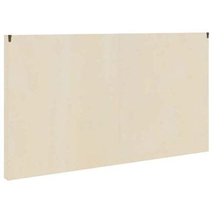vidaXL Wall Display Case Beige 98 x 4.5 x 55 cm Engineered Wood
