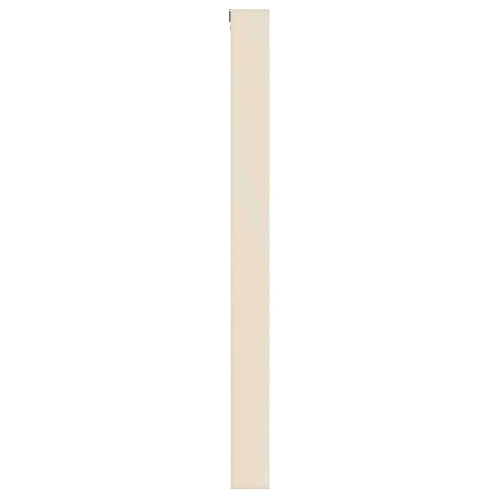 vidaXL Wall Display Case Beige 98 x 4.5 x 55 cm Engineered Wood