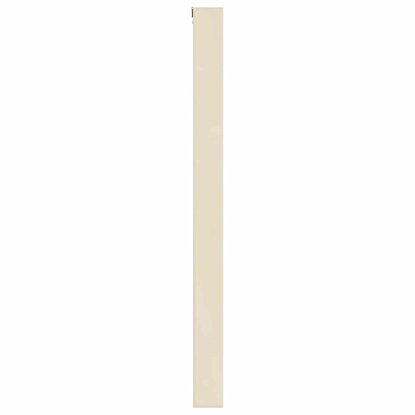 vidaXL Wall Display Case Beige 21 x 4.5 x 59 cm Engineered Wood