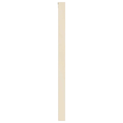 vidaXL Wall Display Case Beige 30 x 4.5 x 75 cm Engineered Wood