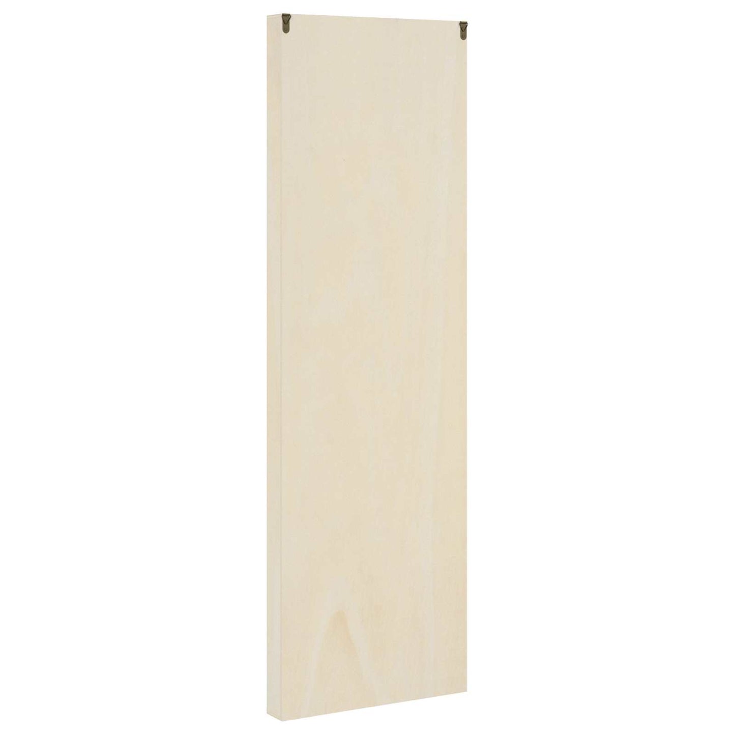 vidaXL Wall Display Case Beige 30 x 4.5 x 96 cm Engineered Wood