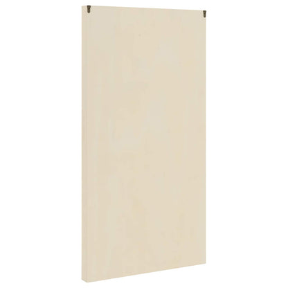 vidaXL Wall Display Case Beige 50 x 4.5 x 96 cm Engineered Wood