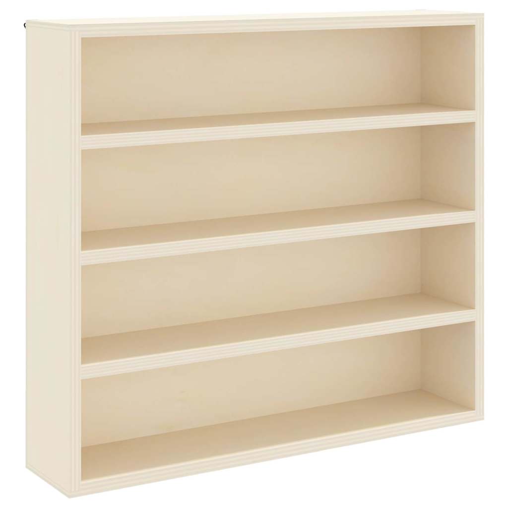 vidaXL Wall Display Case Beige 40 x 8.5 x 37 cm Engineered Wood