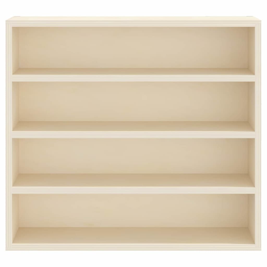 vidaXL Wall Display Case Beige 40 x 8.5 x 37 cm Engineered Wood