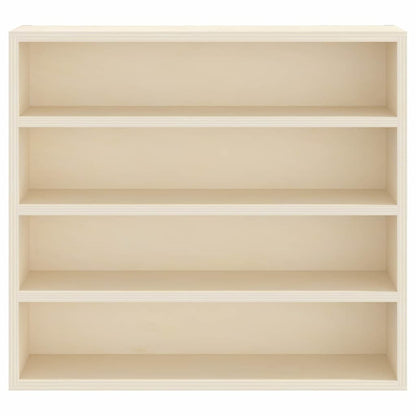 vidaXL Wall Display Case Beige 40 x 8.5 x 37 cm Engineered Wood