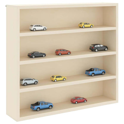 vidaXL Wall Display Case Beige 40 x 8.5 x 37 cm Engineered Wood