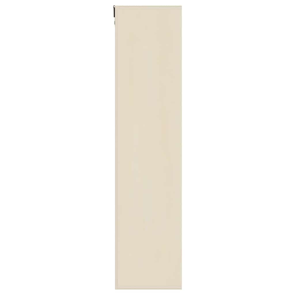 vidaXL Wall Display Case Beige 40 x 8.5 x 37 cm Engineered Wood