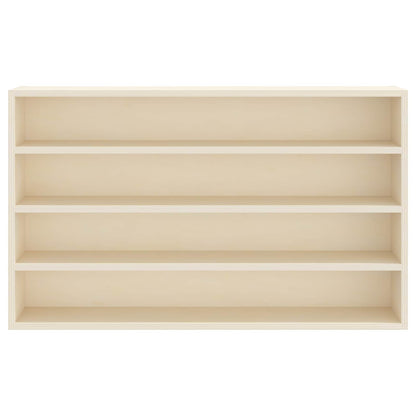 vidaXL Wall Display Case Wall-Mounted Beige 60 x 8.5 x 37 cm