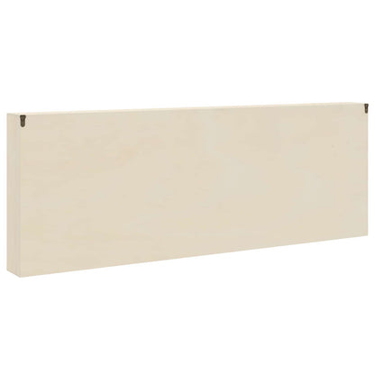 vidaXL Wall Display Case Wall-Mounted Beige 100 x 8.5 x 36 cm