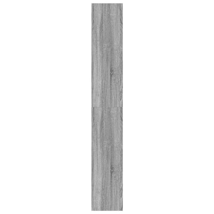 vidaXL Book Cabinet 6-Tier 80 x 30 x 198 cm Engineered Wood