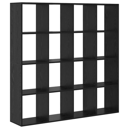 vidaXL Book Cabinet 16-Tier 137.5 x 29 x 137.5 cm Engineered Wood