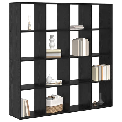 vidaXL Book Cabinet 16-Tier 137.5 x 29 x 137.5 cm Engineered Wood