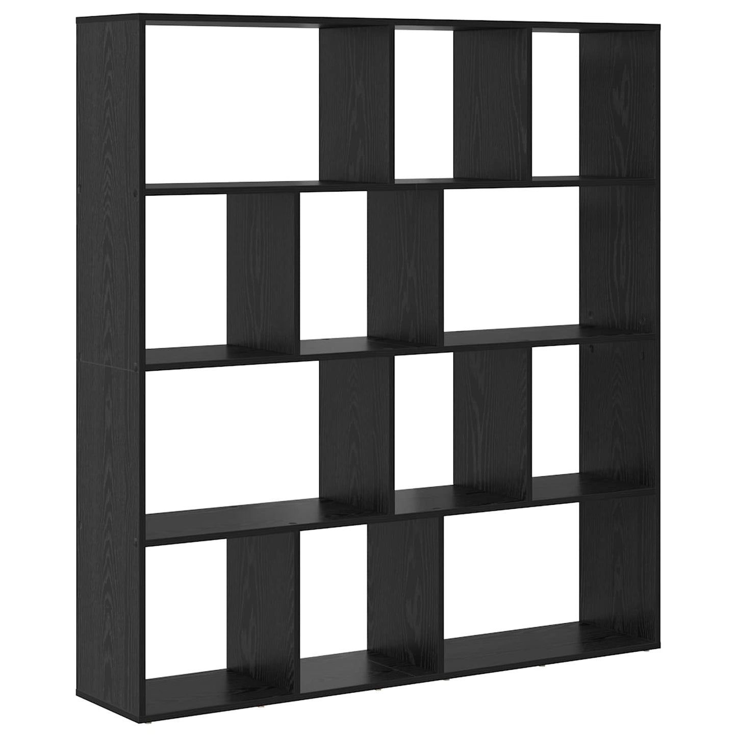 vidaXL Book Cabinet 12-Tier 132 x 29 x 141.5 cm Engineered Wood