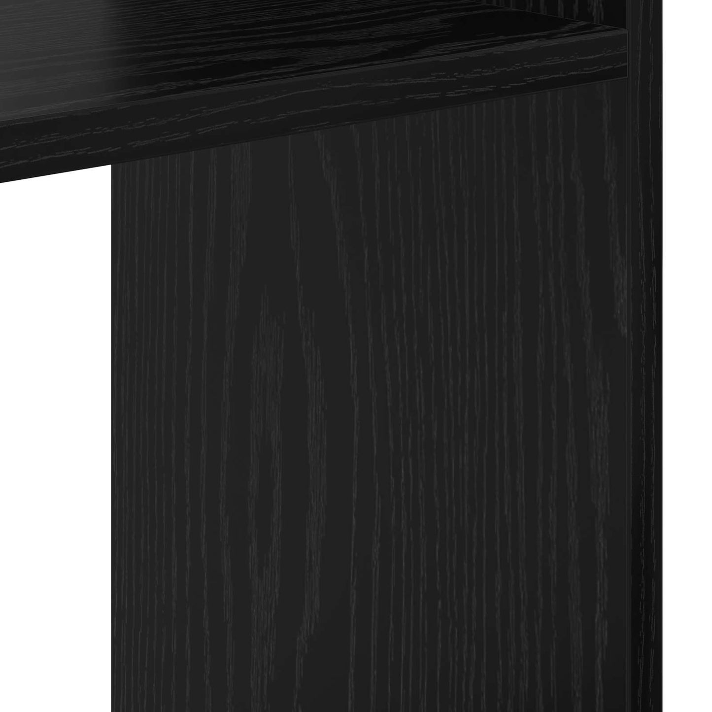 vidaXL Book Cabinet Black Oak 92 x 29 x 188 cm Engineered Wood