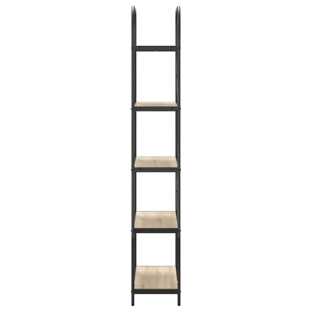 vidaXL Bookshelf Sonoma Oak 80 x 30 x 183 cm Engineered wood
