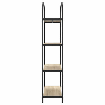 vidaXL Bookshelf Sonoma Oak 80 x 30 x 146 cm Engineered wood