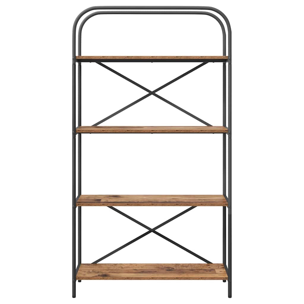 vidaXL Bookshelf Old Wood 80 x 30 x 146 cm Engineered wood