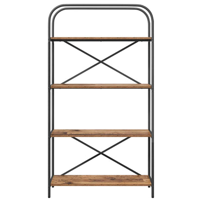 vidaXL Bookshelf Old Wood 80 x 30 x 146 cm Engineered wood