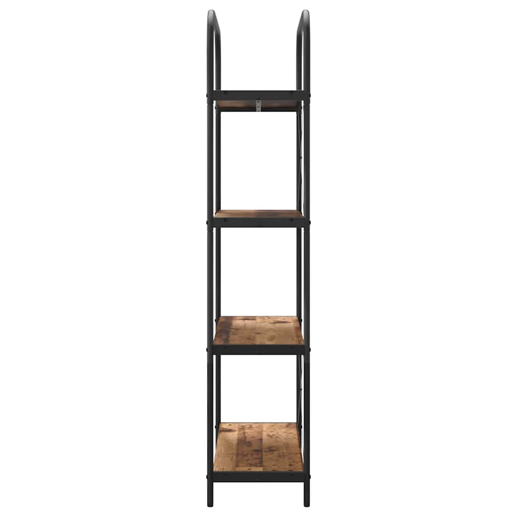 vidaXL Bookshelf Old Wood 80 x 30 x 146 cm Engineered wood