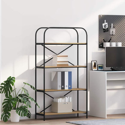vidaXL Bookshelf Artisan Oak 80 x 30 x 146 cm Engineered wood