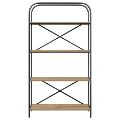 vidaXL Bookshelf Artisan Oak 80 x 30 x 146 cm Engineered wood