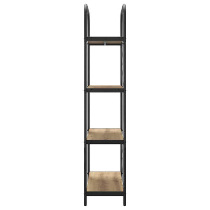 vidaXL Bookshelf Artisan Oak 80 x 30 x 146 cm Engineered wood