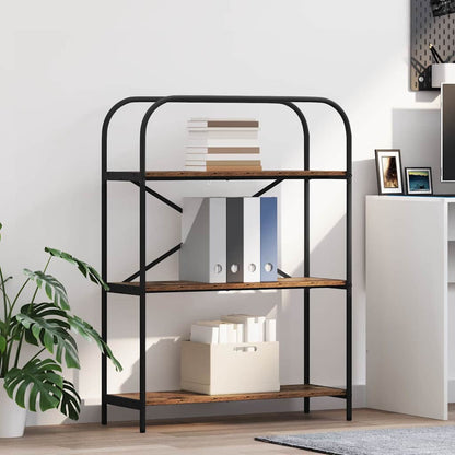 vidaXL Bookshelf Old Wood 80 x 30 x 109 cm Engineered wood