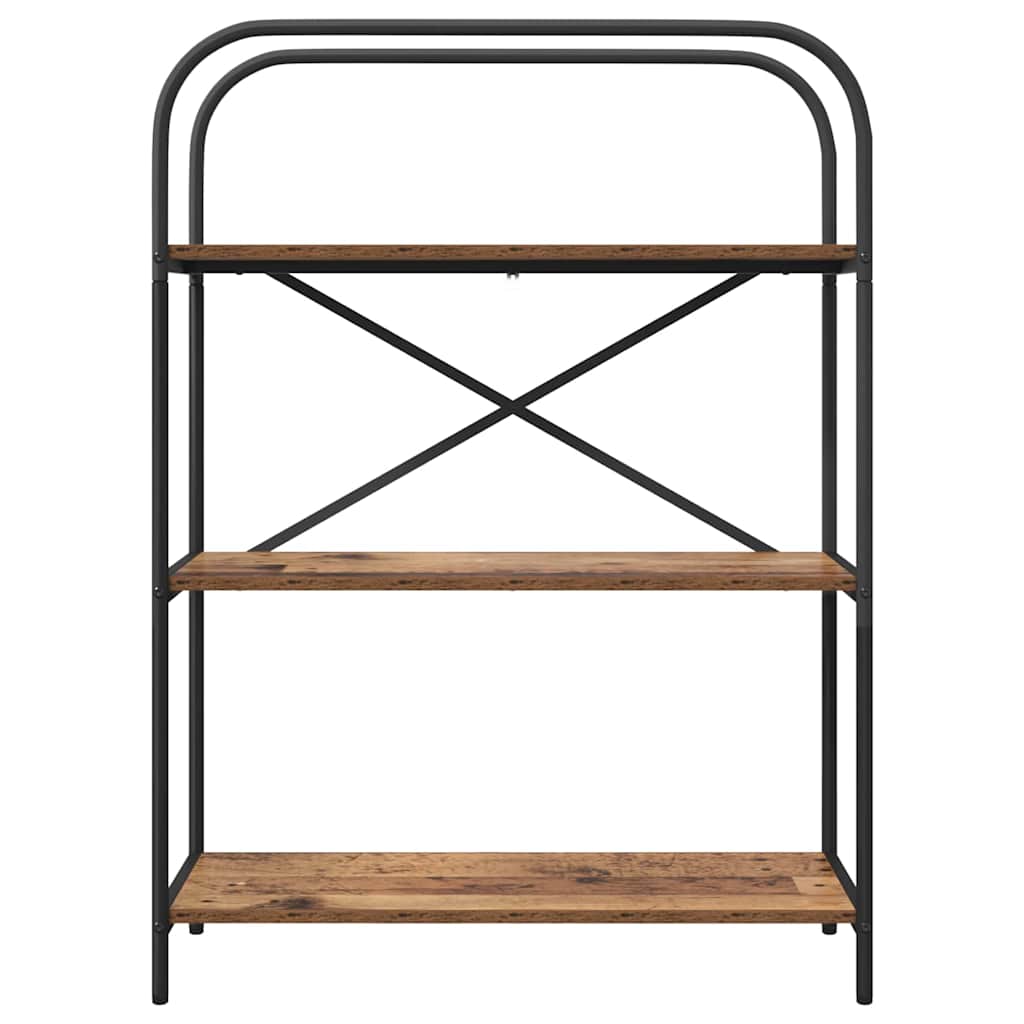 vidaXL Bookshelf Old Wood 80 x 30 x 109 cm Engineered wood