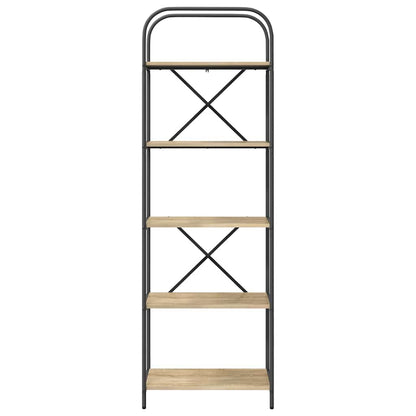 vidaXL Bookshelf Sonoma Oak 60 x 30 x 183 cm Engineered wood