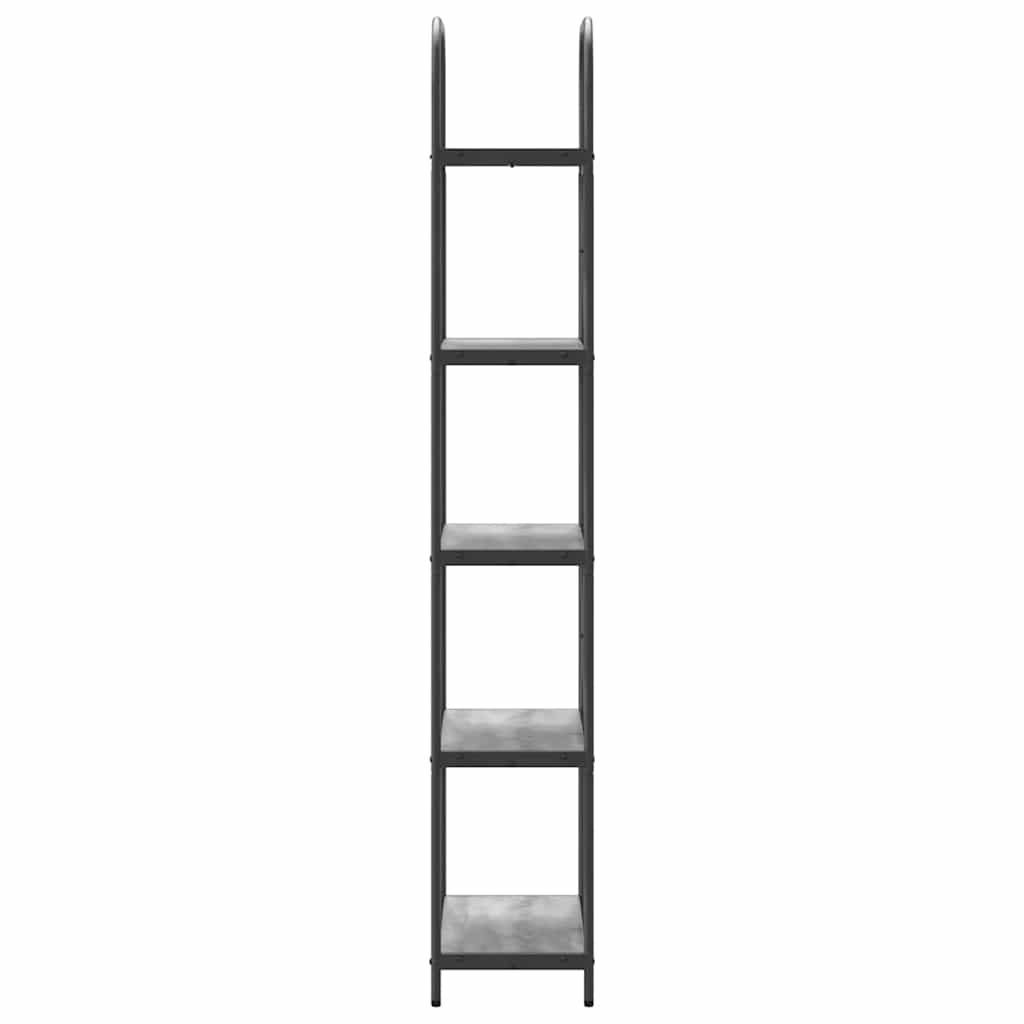 vidaXL Bookshelf Grey Sonoma 60 x 30 x 183 cm Engineered wood