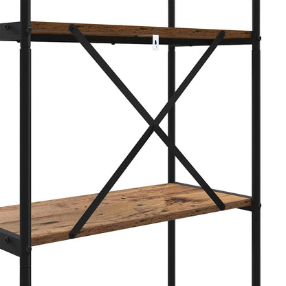 vidaXL Bookshelf Old Wood 60 x 30 x 183 cm Engineered wood