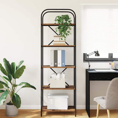 vidaXL Bookshelf Old Wood 60 x 30 x 183 cm Engineered wood