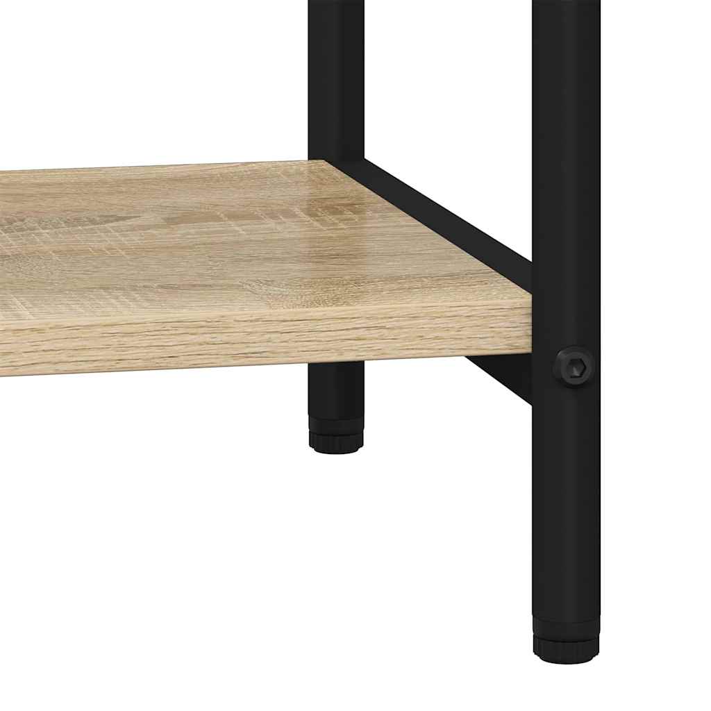 vidaXL Bookshelf 4-Tier 60 x 30 x 146 cm Engineered wood Sonoma Oak