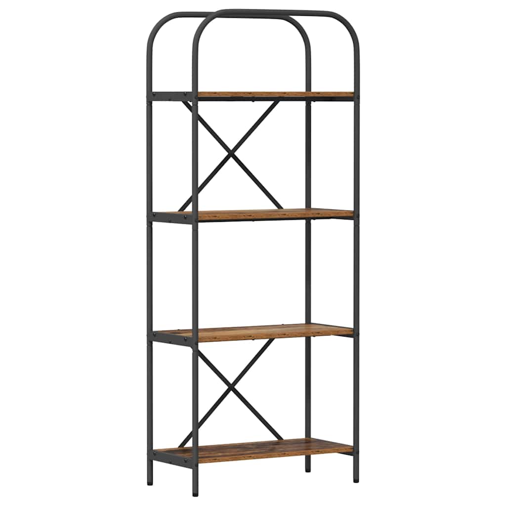 vidaXL Bookshelf Old Wood 60 x 30 x 146 cm Engineered wood