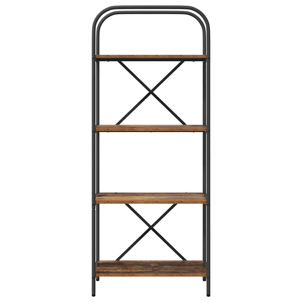 vidaXL Bookshelf Old Wood 60 x 30 x 146 cm Engineered wood