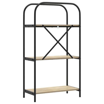 vidaXL Bookshelf Sonoma Oak 60 x 30 x 109 cm Engineered wood