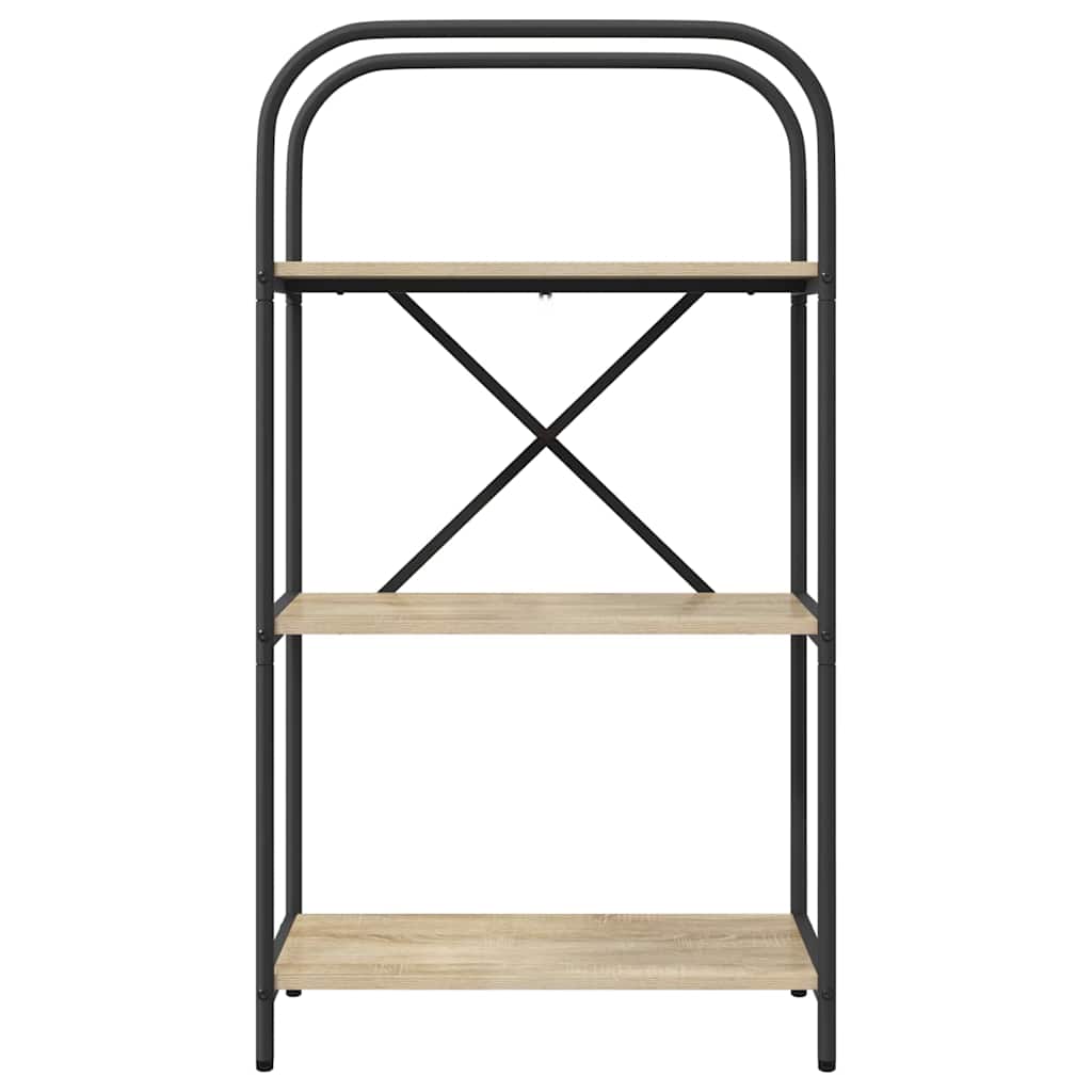 vidaXL Bookshelf Sonoma Oak 60 x 30 x 109 cm Engineered wood