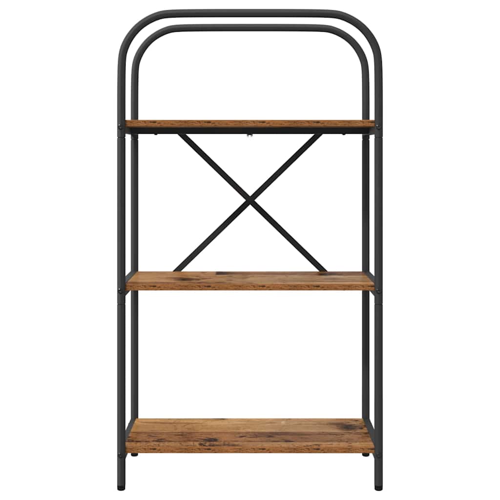 vidaXL Bookshelf Old Wood 60 x 30 x 109 cm Engineered wood