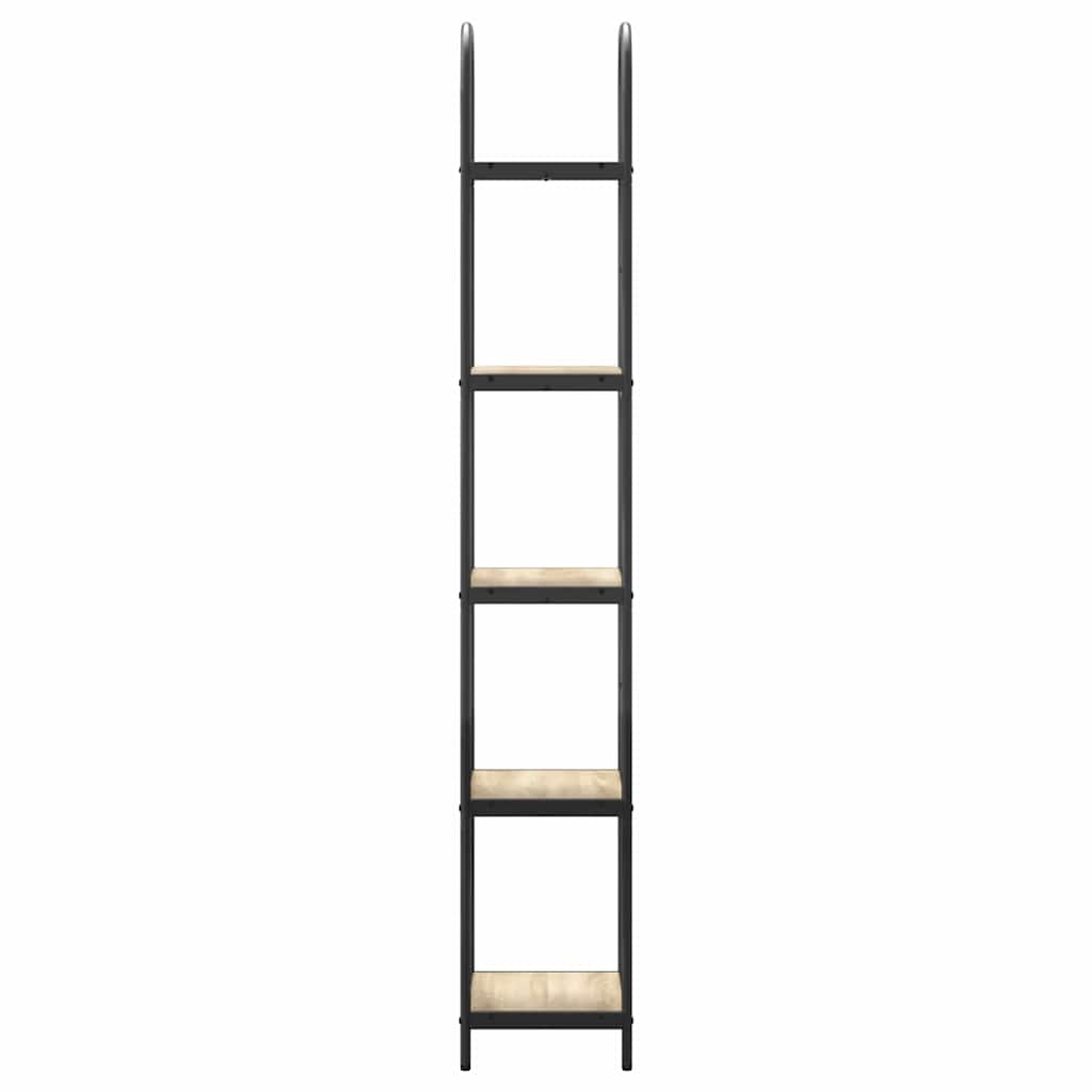 vidaXL Bookshelf Sonoma Oak 40 x 30 x 183 cm Engineered wood