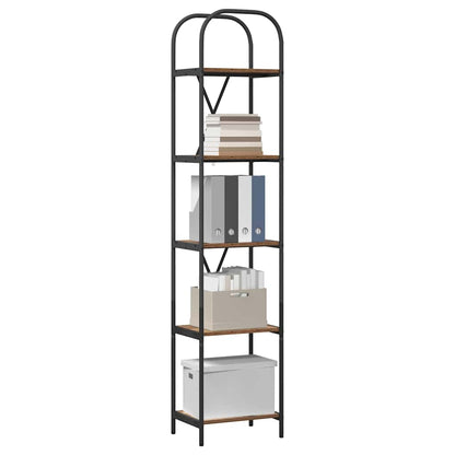 vidaXL Bookshelf Old Wood 40 x 30 x 183 cm Engineered wood