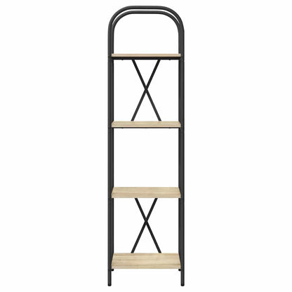 vidaXL Bookshelf Sonoma Oak 40 x 30 x 146 cm Engineered wood