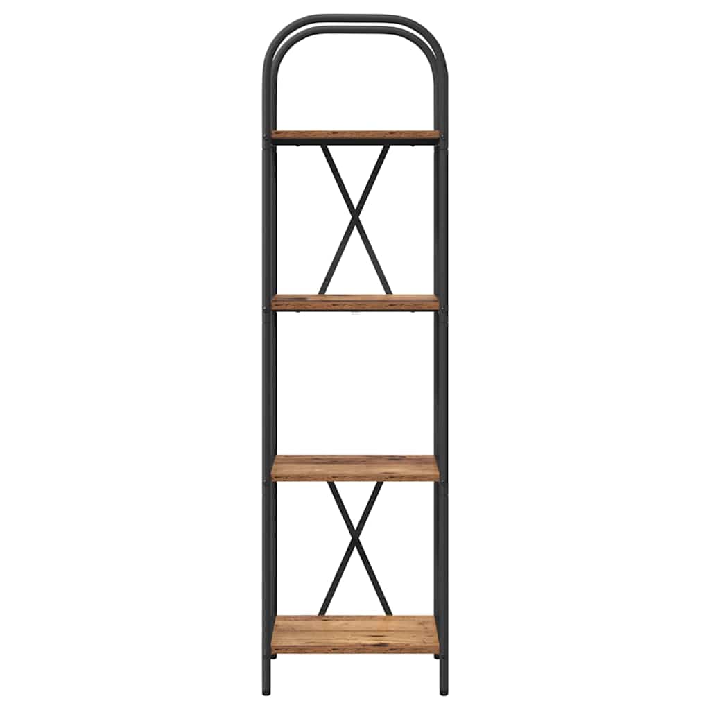vidaXL Bookshelf Old Wood 40 x 30 x 146 cm Engineered wood