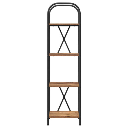 vidaXL Bookshelf Old Wood 40 x 30 x 146 cm Engineered wood