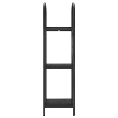 vidaXL Bookshelf Black Oak 40 x 30 x 109 cm Engineered wood