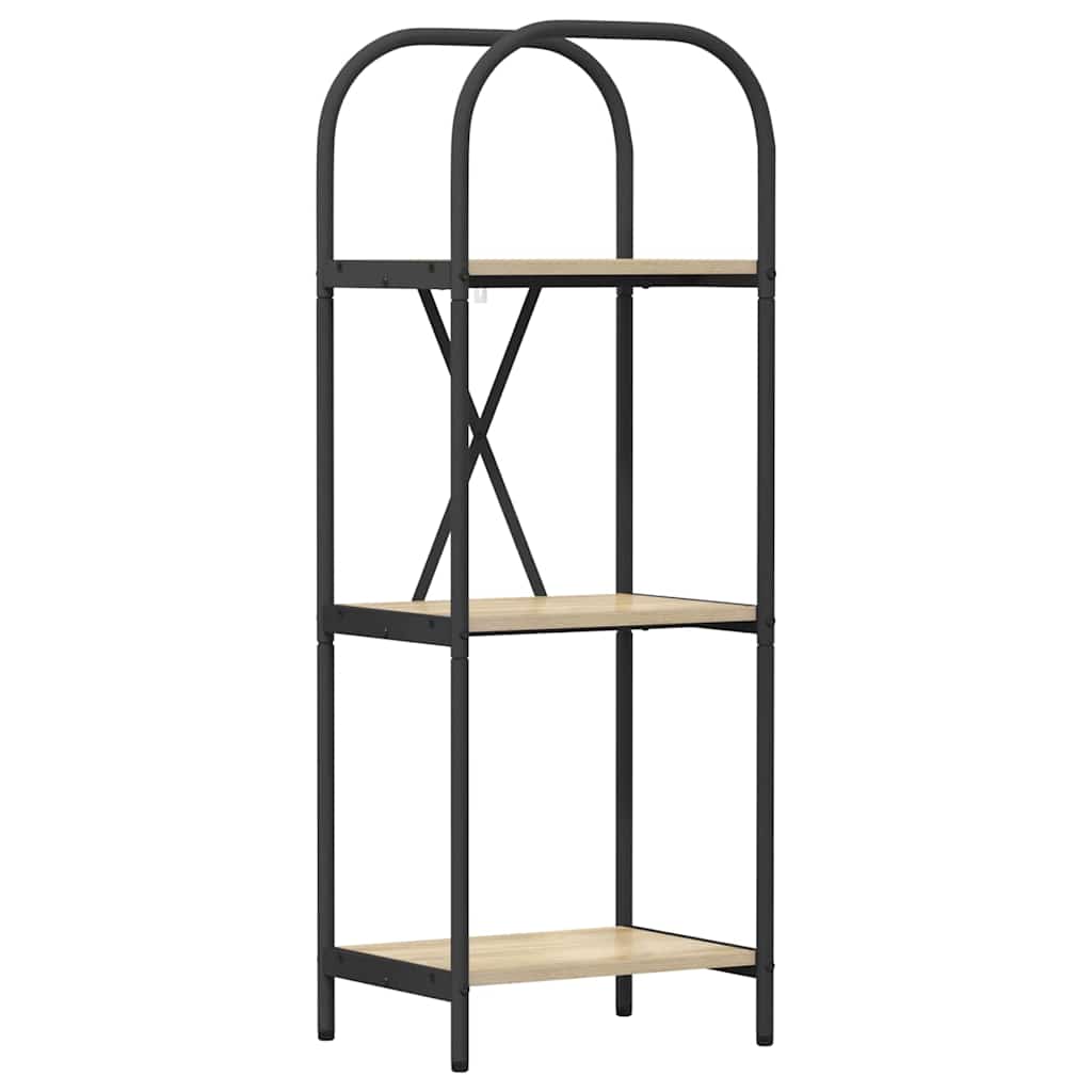 vidaXL Bookshelf Sonoma Oak 40 x 30 x 109 cm Engineered wood