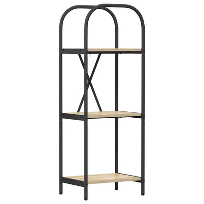 vidaXL Bookshelf Sonoma Oak 40 x 30 x 109 cm Engineered wood