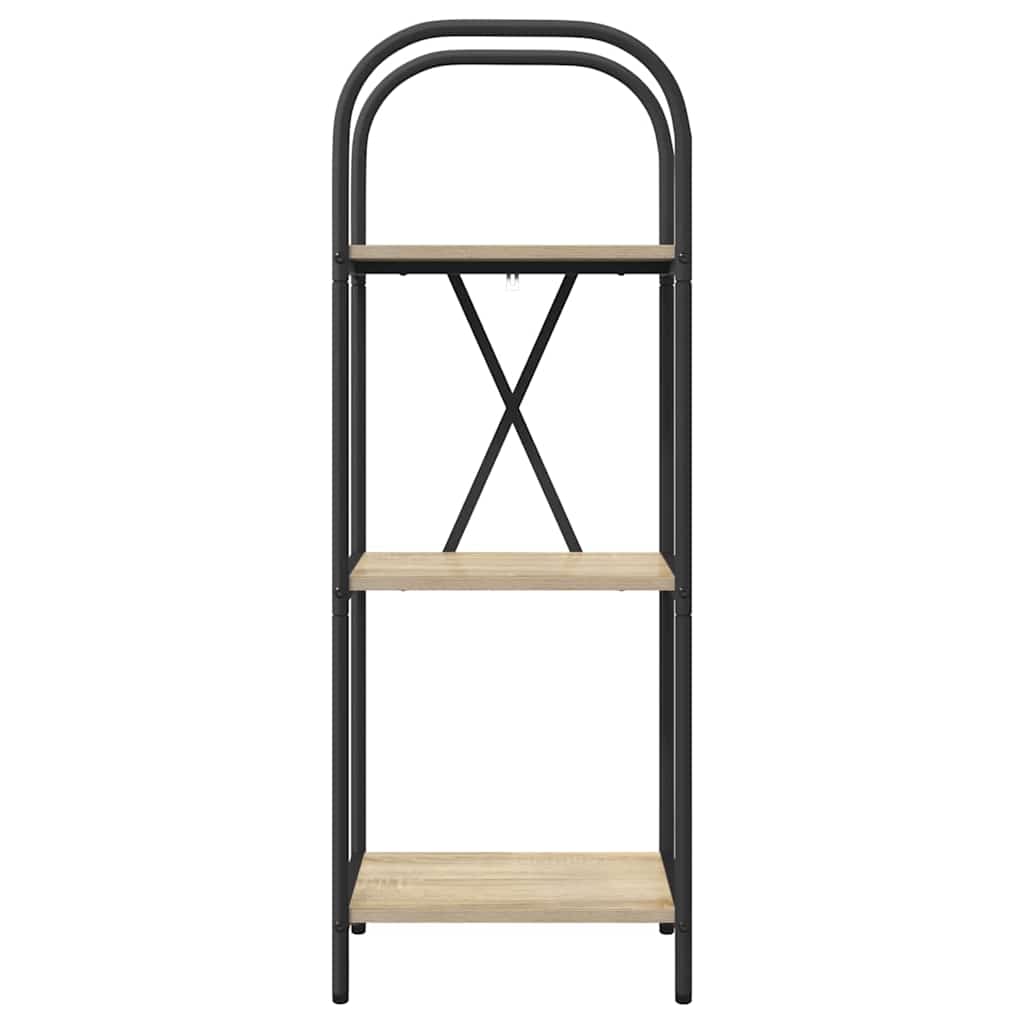 vidaXL Bookshelf Sonoma Oak 40 x 30 x 109 cm Engineered wood