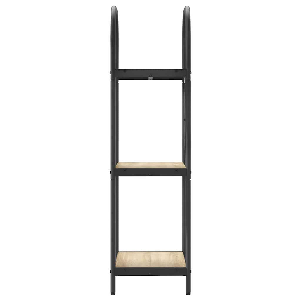 vidaXL Bookshelf Sonoma Oak 40 x 30 x 109 cm Engineered wood